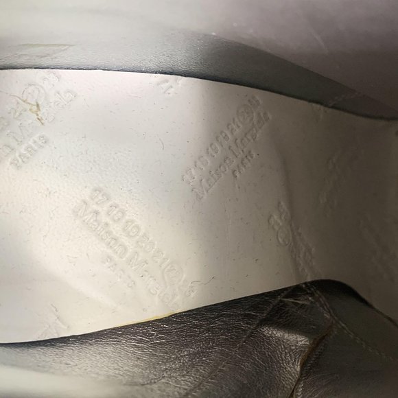 Maison Margiela Silver Italy Mirror Ankle Booties - Picture 14 of 16